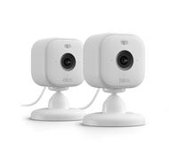 Blink Mini 2 Plug-In CCTV Smart Security Camera White 2 Pack