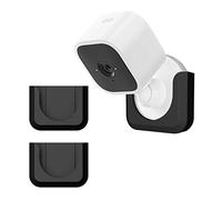 Blink Mini Mount, Strong Adhesive Durable Wall Mount Bracket Stand for Blink Mini Indoor Camera, No Drill, No Screws, Decorate Damage-Free, Easy to Install (2 Pack,Black)
