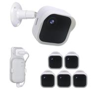 Blink Outdoor 4 Camera Wall Mount, 5 Pack Weatherproof Protective Housing and 360 Degree Adjustable with Blink Sync Module Outlet Mount for Blink Outdoor 4 Camera System (White)