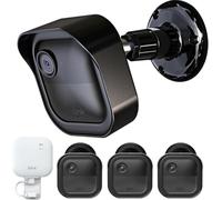 Blink Outdoor Camera Housing Mount Blink 4 Generation 3 Generation 3 Pieces Protective Case 360° Adjustable Mount Sync Module 2 Socket Holder Black