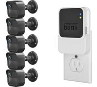 Blink Outdoor Camera Mount, 5Pack Weatherproof Protective Housing and 360 Degrees Adjustable Bracket with(2-in-1) Sync Module 2 Mount for Blink Outdoor 4th&3rd Gen Cam System (Camera is Not Included)