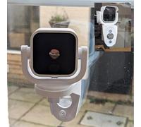 Blink Outdoor/Indoor Gen 3 Camera Mount Bracket - Multi-Angle Window Suction & Surface Screw Mount, Adjustable Pan/Tilt, Lockable Rotation, (White)