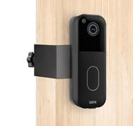 Blink Video Doorbell Mount, Anti-Theft Door Bracket, No-Drill Installation, Black
