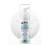 BlinkBetter BetterLids Foam Cleanser for Eyelids, Lashes & Face - Gentle Eyelid Cleanser with Tea Tree, Centella & Ectoin, Daily Eye Cleanser for Sensitive Skin, Preservative Free - 60 ml