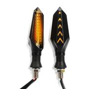 Blinker flashers lights Motorcycle Flasher Blinker Lamp For MT-07 FZ-07 2014 2015 2016 2017 2018 2019 Turn Signal Lights Blinker Front Rear Lights(Yellow)