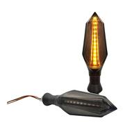 Blinker flashers lights Motorcycle Turn Signal Light Indicator Flasher Lamp For TDM 900 YBR 125 YZF R15 XT660 MT125 Tail Light(Yellow,2pcs)