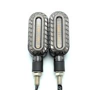 Blinker flashers lights Motorcycle Turn Signals Front Rear Directional Indicator Light For MT07 09 FZ-6N XMAX Flasher Decorative Lights(BLUE)