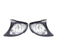 Blinker Lamp For BMW 3 Series E46 4-door 318i 320i 325i 330i 2002-2005 Turn Signal Light Left Right Front Corner Lamp 63137165859/63137165860 Dynamic Turn Signal Light(Clear-a pair)