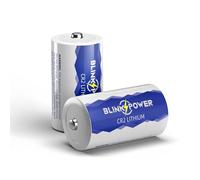 Blinkspower CR2 Battery 2 Pack, 900mAh CR2 3V Lithium Battery, 10-Year Shelf Life, Leak-Proof Design for Golf Range Finder, Detectors, Temperature Sensor【Disposable】