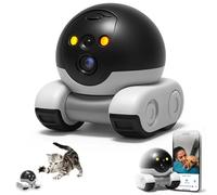 Blinky Bot Camera, 2025 New Blinky Bot Robot, Blinky Bot Pro 1080P Dual Lens, Robot Camera on Wheels, Indoor Movable Security Robot, Pet Camera 2-Way Talk, Night Vision, App Control for Pet, Elderly