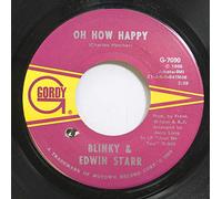 Blinky & Edwin Starr 45 RPM Oh How Happy / Ooo Baby Baby