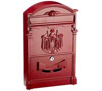 Blinky Residencia 27290-10 Letterbox, 26 x 9 x 41cm, Red