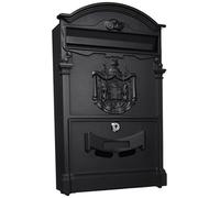 Blinky Residencia 27290-20 Letterbox, 26 x 9 x 41cm, Black
