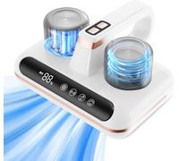 Blinme Mattress Vacuum Cleaner, 20000pa Ultrasonic & UV-C Light Bed Vacuum Cleaner, LED Screen Hand Held Vacuum Cordless with HEPA Filtration, Rechargeable Portable Dual Gear Dust Mite Cleaner