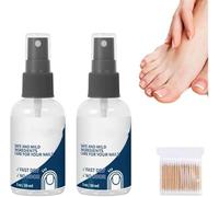 Blinzador Fungal Spray, Blinzador Nails Spray, Antifungal Sprays, Fungal Nail Treatment for Toenails, Keeps Feet Fresh & Dry All Day, Fast-Acting, Restoring Healthy Nails (2 Pcs)