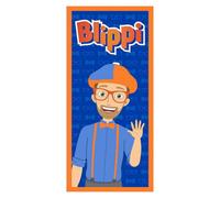 Blippi Beach Towel Blue/orange (One Size)