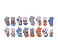 Blippi Boys' It's Me Quarter Socks, Grey, 2-4T