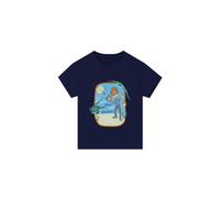 Blippi Boy's Sea Creatures T-Shirt in Blue | Size: 7-8 Years Blippi Blue 7-8 Years