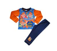 Blippi Boys So Much Fun Pyjama Set Toddler Pjs Nightwear Size 4-5 Years Blue