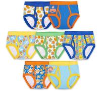 Blippi Boys Toddler 100% Combed Cotton Underwear Briefs Multipacks in Sizes 2/3T and 4T, 7-pack Blippi, 4 Years