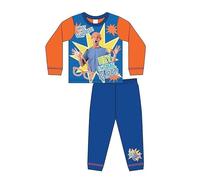 Blippi Kids Nightwear Long Sleve Boys Pyjama Set 3-4 Years Blue