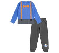 Blippi - Little and Big Boys Long Sleeve T-Shirt and Pants Set, Blue, 4 Años