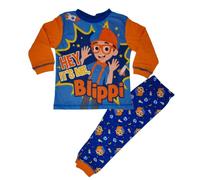 Blippi Space and Planets - Officially Licenced Pyjamas - 18-24 Months: 92cm Blue/Orange