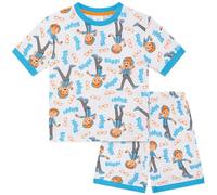 Blippi Unisex 100% Combed Cotton Short Pyjamas 12-18 months