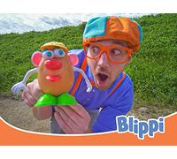Blippi Visits a Farm and Finds Potato Heads