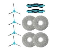 BLIRBAMD Replacement Accessories Main Brush Mop Cloth Side Brush，Compatible For Cecotec，Compatible For Conga，20090 ProAI，Robot