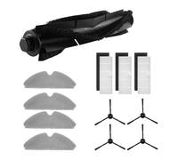 BLIRBAMD Replacement Accessories Main Brush Side Brushes Filter Mop Cloth,Compatible For Onson,J30/ J30 Pro
