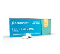 BLIS Teeth & Gums Oral Probiotics for Mouth M18 Formula Available, 2.5 Billion Cfu - Mouth Probiotic for Tooth and Gum Health, Adults and Kids - Sugar