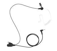BLISCENTLY Professional Two-Way Radio Earpiece - Covert Bodyguard Earpiece Compatible with Motorola Talkabout, Durable Lightweight Security Communication Earpiece, Black