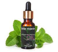 Blise organic Japanese Peppermint Essential Oil - Mentha Arvensis, 15ML 100% Pure and Natural, Sourced from The Best Fields of Uttar Pradesh, Helps Promote Circulation & Sinus Congestion Relief Oil