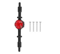 Blisfulhoks 1 Pcs Metal Rear Bridge Axle with Steel Gear for D12 B14 B24 B16 B36 C14 C24 C34 C44 RC Car Upgrade Parts,Black