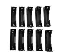 Blisfulhoks 10x Black Open Battery Holder Case Box for 3.7V 18650 Battery