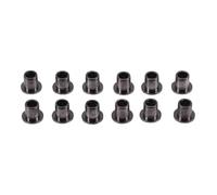 Blisfulhoks 12Pcs 02101 Steering Pivot Bushing C-Hub Bushings Spare Parts Nitro RC Car Parts for 1/10 R/C Model Car