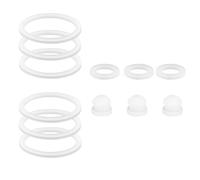Blisfulhoks 12pcs Water Bottle Gasket Replacement for DRINCO 14/18/22/32/40/64oz, Silicone Straw Lid Vent Hole Gaskets Spout Gasket