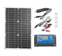 Blisfulhoks 180W Solar Panel Kit 12V Battery Charger with 50A Controller for Caravan Boat RV