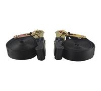 Blisfulhoks 2 Pack 20 FT Ratchet Tie Downs Straps 6M X25mm Endless Ratchet Strap Heavy Duty Cam Buckles Strap for Motorcycles,Car