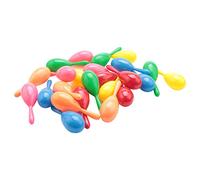 Blisfulhoks 24 Neon Maracas,Bright And Colorful Party,New Year Party Noise Maker,4 Inch Neon Maracas-Mexican Carnival,Luau Party Or Classroom Instrument(1 Dz Pairs)