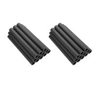 Blisfulhoks 24Pcs Trampoline Pole Foam Sleeves,Trampoline Padding Replacement,Trampoline Protective Sleeves Foam Tubing Black