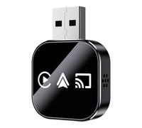 Blisfulhoks 3 In1 Wireless Carplay Smart Carplay Mirror Link Android Auto USB Dongle Adapter Wired Carplay to Wireless Plug and Play A