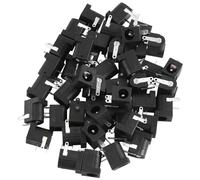 Blisfulhoks 45 Pcs DC Power Jack Socket 2.1mm x 5.5mm -Type PCB Mount DC-005