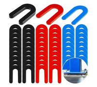Blisfulhoks 60 Pcs Auto LiftInstallation Leveling Shim Kit 2 Post 4 Post Lift Shims for SurfaceMount Automotive Car Repair
