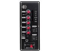 Blisfulhoks 7.4V Amplifier Board Square Dance 2X10W Speaker Amplifier Support Bluetooth AUX U-Disk 5-8Inch Speaker DIY Home Theater