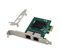 Blisfulhoks BCM5720 PCIE X1 Gigabit Ethernet Network Card Dual Port Server Network Adapter Card Compatible with PXE VLAN