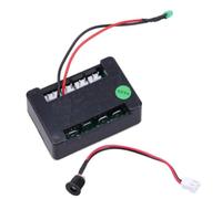 Blisfulhoks DC24V Electric Scooter Controller 120W DC Electric Brush Motor Controller E-Scooter Part with Charge Cable and LED Cable