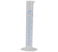Blisfulhoks Measuring Cylinder Plastic Graduated Tube Tool for Lab(25Ml)