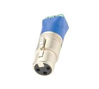 Blisfulhoks Microphone Audio Connector 3-Pin Male XLR to Screw Terminal Adapter Solderless XLR Terminal Block for DMX512 PCM-06678